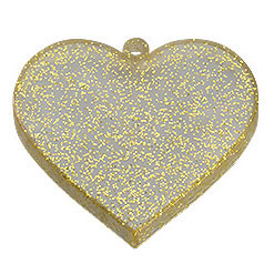 Heart Base (Gold Glitter), Good Smile Company, Accessories, 4580590148178